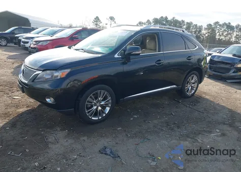 2010 Lexus Rx 450H z USA, uszkodzony, nr VIN JTJBC1BA3A2411598